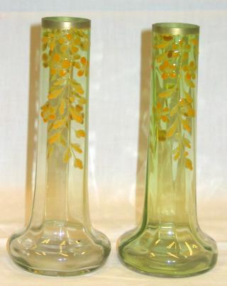 French Art Nouveau Vases.