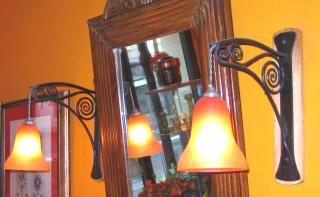 Set of 4 French wall sconces