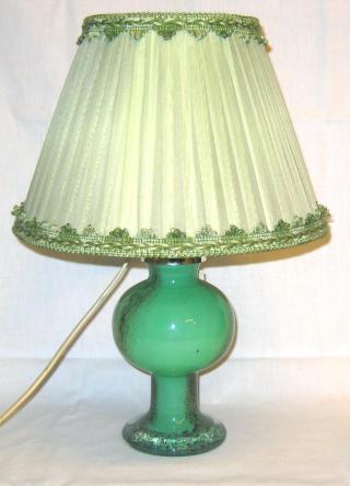 Green WMF Ikora lamp.