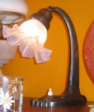 Austrian bedside or table lamps.