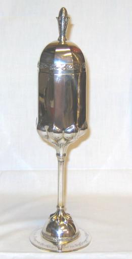 Important Art Nouveau silver cup.