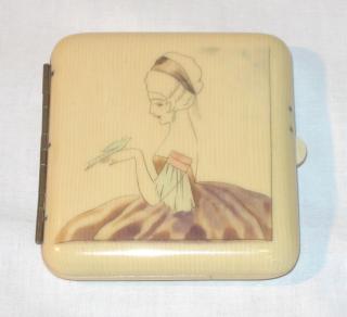Art Deco Lady's Cigarettes Case.
