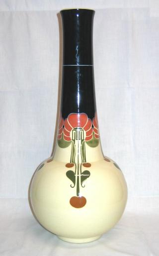 Jugendstil Vase by Carl Sigmund Luber.